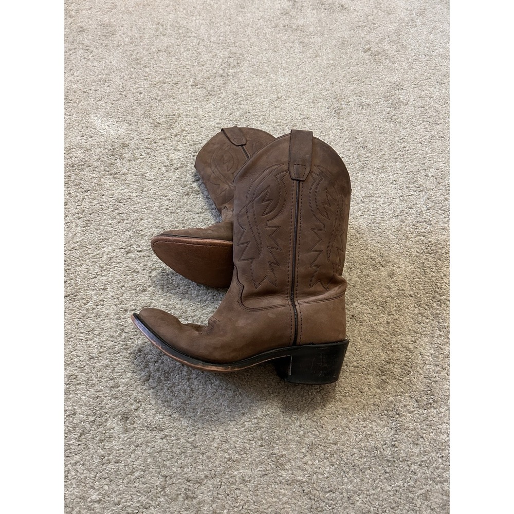 Cody James Boots‎ Womens 6D Western MidCalf Heels Pull On 03142022 Brown Leather
